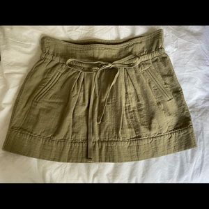 Isabel Marant Olive Mini Skirt 36